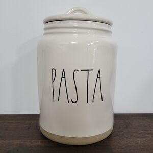 Rae Dunn Pasta Storage Canister
